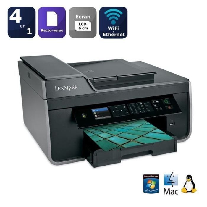 Lexmark Pro 715   Achat / Vente IMPRIMANTE Lexmark Pro 715