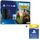 Pack PS4 PRO Noire 1 To + Fortnite + Abonnement Pl