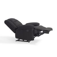 FAUTEUIL VOLUPTO Fauteuil de relaxation en tissu Noir - Con FAUTEUIL VOLUPTO Fauteuil de relaxation en tissu Noir - Con