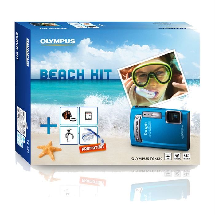 Appareil photo nuemrique Olympus TG320 Beach Kit   Capteur CCD 14.5