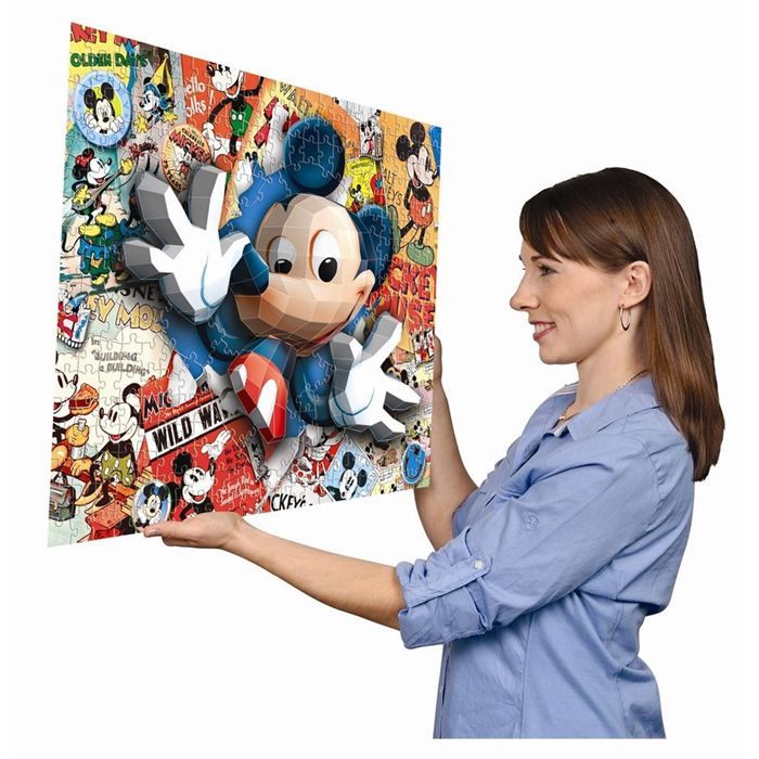 Puzzle 3D Breakthrough Mickey 200 pcs   Achat / Vente PUZZLE Puzzle