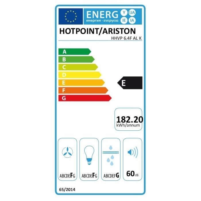  HVVP 6.4 AK - Hotte verticale murale - Evacuation1