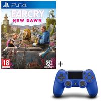 PACK ACCESSOIRE Pack Far Cry New Dawn + Manette PS4 DualShock 4 Bl PACK ACCESSOIRE Pack Far Cry New Dawn + Manette PS4 DualShock 4 Bl