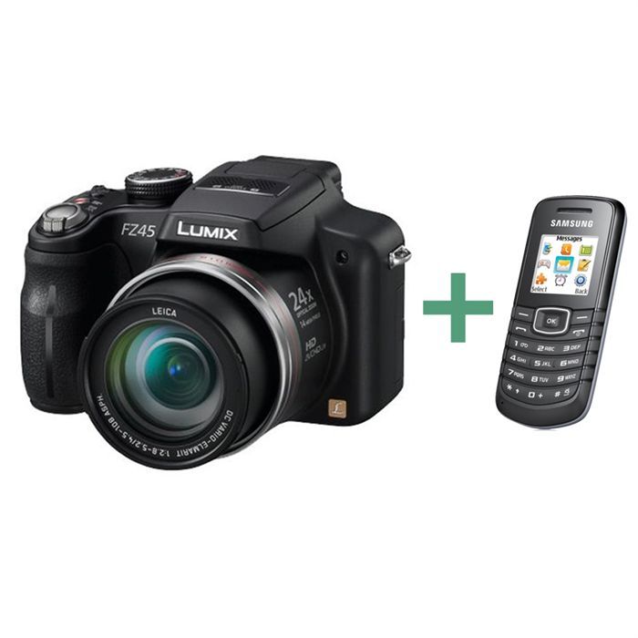 Panasonic Lumix DMC FZ45 + SAMSUNG SGH E1080   Achat / Vente PACK ET