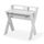 KAMAO Bureau secrétaire contemporain blanc mat - L
