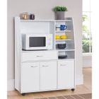 Charmant Armoire De Rangement Cuisine #1: KITCHEN Desserte De Cuisine L 100 Cm - Blanc Mat - Achat / Vente Elements Bas KITCHEN Meuble De Cuisine - Cdiscount Charmant Armoire De Rangement Cuisine #1: KITCHEN Desserte De Cuisine L 100 Cm - Blanc Mat - Achat / Vente Elements Bas KITCHEN Meuble De Cuisine - Cdiscount
