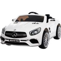 VOITURE ENFANT E-ROAD Véhicule pour Enfant MERCEDES SL65 - Blanc VOITURE ENFANT E-ROAD Véhicule pour Enfant MERCEDES SL65 - Blanc
