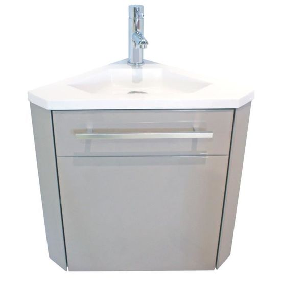 nino meuble sous vasque dangle l 40 cm taupe et blanc mat achat vente meuble vasque plan nino dangle meuble lave mains cdiscount - Meuble Sous Vasque Angle nino meuble sous vasque dangle l 40 cm taupe et blanc mat achat vente meuble vasque plan nino dangle meuble lave mains cdiscount - Meuble Sous Vasque Angle