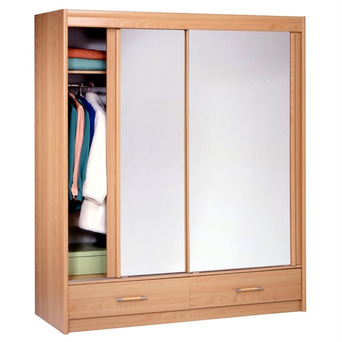 Armoire 2 Portes Coulissantes STORE   Achat / Vente ARMOIRE DE