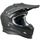 Casque moto cross noir mat