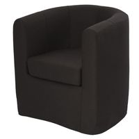FAUTEUIL FINLANDEK Fauteuil LIVO - Tissu gris anthracite - FAUTEUIL FINLANDEK Fauteuil LIVO - Tissu gris anthracite -