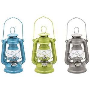 Lampe-temp/ête kaki 28 cm