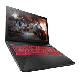 ASUS PC portable gamer TUF554GE-E4539 - 15,6 pouces FHD - Core i5-8300H - RAM 8Go - 256Go SSD + 1To HDD - GTX 1050Ti 4Go - Sans OS ASUS PC portable gamer TUF554GE-E4539 - 15,6 pouces FHD - Core i5-8300H - RAM 8Go - 256Go SSD + 1To HDD - GTX 1050Ti 4Go - Sans OS