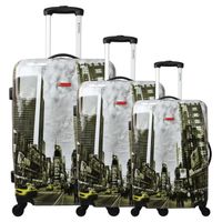 SET DE VALISES ZIFEL Set de 3 Valises Rigide Polycarbonate 4 Roue SET DE VALISES ZIFEL Set de 3 Valises Rigide Polycarbonate 4 Roue