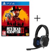 CASQUE RÉALITÉ VIRTUELLE Red Dead Redemption 2 Jeu PS4 + Casque Gamer After CASQUE RÉALITÉ VIRTUELLE Red Dead Redemption 2 Jeu PS4 + Casque Gamer After