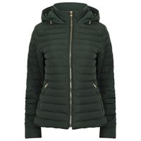 DOUDOUNE TOKYO LAUNDRY Doudoune à Capuche Vert Sapin Femme DOUDOUNE TOKYO LAUNDRY Doudoune à Capuche Vert Sapin Femme