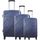 ZIFEL Set de 3 Valises Rigide ABS 4 Roues 50-60-70