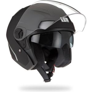Cgm Casque Jet 130a Daytona Noir Mat Achat Vente Casque Moto