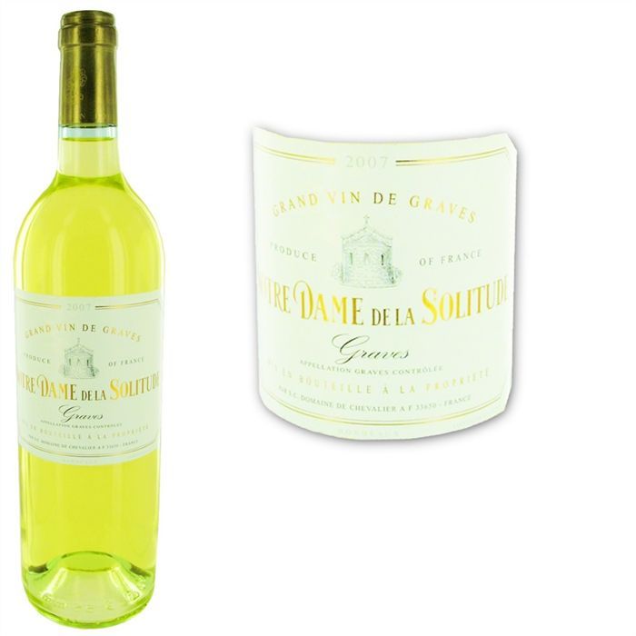 2007   Achat / Vente VIN BLANC Notre Dame de la Solitude 2007