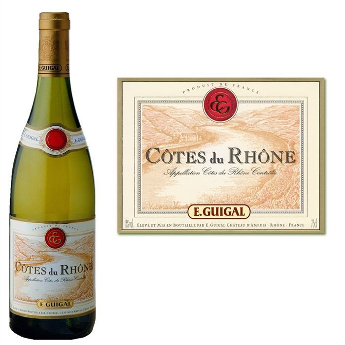 2007   Achat / Vente VIN BLANC Guigal Côtes du Rhône 2007