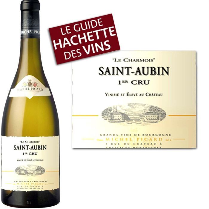 Aubin 1er Cru   Millésime 2007   Vin blanc   Vendu à lunité   75cl