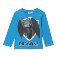 T-SHIRT DRAGONS 3 - T-shirt Manches longues - Bleu Garçon T-SHIRT DRAGONS 3 - T-shirt Manches longues - Bleu Garçon