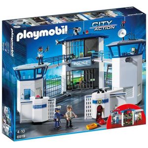 PLAYMOBIL 6919 - City Action - Commissariat de Police avec Prison PLAYMOBIL 6919 - City Action - Commissariat de Police avec Prison