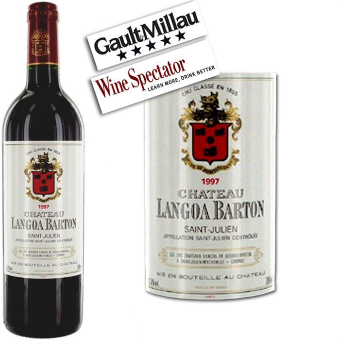 Château Langoa Barton 3ème GCC Saint Julien 1997   Achat / Vente VIN