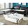 Table basse avec 2 plateaux relevable