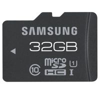 CARTE MÉMOIRE SAMSUNG Micro SDHC Pro 32 Go - Classe 10 CARTE MÉMOIRE SAMSUNG Micro SDHC Pro 32 Go - Classe 10