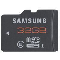CARTE MÉMOIRE SAMSUNG Micro SDHC Plus 32 Go - Classe 6 CARTE MÉMOIRE SAMSUNG Micro SDHC Plus 32 Go - Classe 6