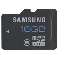 CARTE MÉMOIRE microSD Carte mémoire 16Go de Samsung CARTE MÉMOIRE microSD Carte mémoire 16Go de Samsung