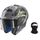 Casque moto jet modulabe