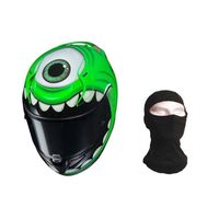 CASQUE MOTO SCOOTER HJC Casque intégral Wazowski Disney Pixar Mike + c CASQUE MOTO SCOOTER HJC Casque intégral Wazowski Disney Pixar Mike + c