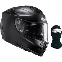 CASQUE MOTO SCOOTER HJC Rpha70 Casque Intégral Semi Mat noir + Cagoule CASQUE MOTO SCOOTER HJC Rpha70 Casque Intégral Semi Mat noir + Cagoule
