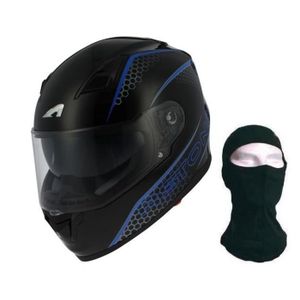 Casque Moto Bleu Achat Vente Pas Cher