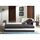 BRUGGES Canapé d'angle réversible convertible 4 pl