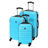 SET DE VALISES FRANCE BAG Set de 3 Valises Rigide ABS 4 Roues 55- SET DE VALISES FRANCE BAG Set de 3 Valises Rigide ABS 4 Roues 55-