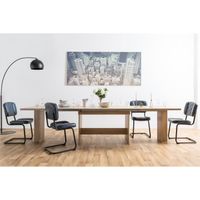 TABLE À MANGER SEULE ANCONA Table à manger XXL extensible de 8 à 12 per TABLE À MANGER SEULE ANCONA Table à manger XXL extensible de 8 à 12 per