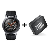 MONTRE CONNECTÉE Samsung Galaxy Watch Gris Acier + Enceinte JBL GO MONTRE CONNECTÉE Samsung Galaxy Watch Gris Acier + Enceinte JBL GO