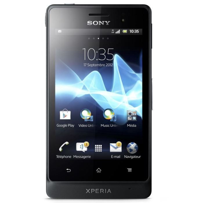 SONY Xperia GO Noir   Achat / Vente SMARTPHONE SONY Xperia GO Noir