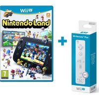 JEUX WII U Nintendo Land + Télécommande Wii U Plus Blanche JEUX WII U Nintendo Land + Télécommande Wii U Plus Blanche