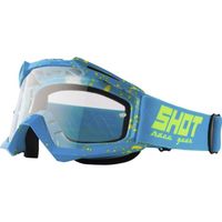 LUNETTES - MASQUE SHOT Lunettes Assault Drop Bleu Néon Jaune LUNETTES - MASQUE SHOT Lunettes Assault Drop Bleu Néon Jaune