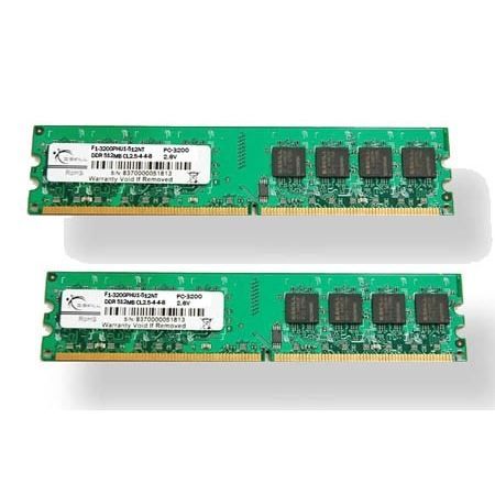 DIMM 184 broches   CL 3 4 4 8   Unbuffered, Non ECC   Garantie 10 ans