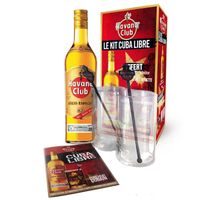 RHUM Coffret Rhum Cuba libre Havana Club 70cl RHUM Coffret Rhum Cuba libre Havana Club 70cl