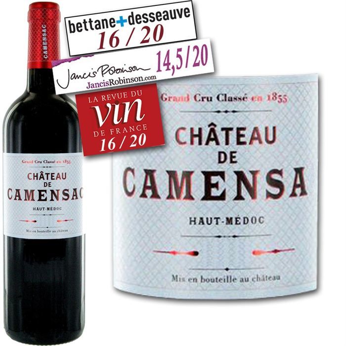 2007   Achat / Vente VIN ROUGE Château Camensac 2007