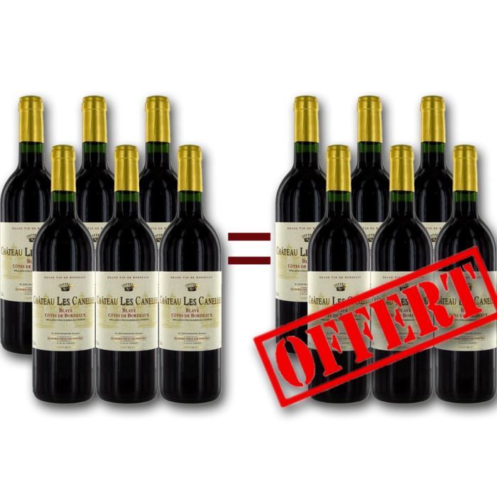 2011   Achat / Vente VIN ROUGE 6 + 6 Cht. Les Canelles 2011