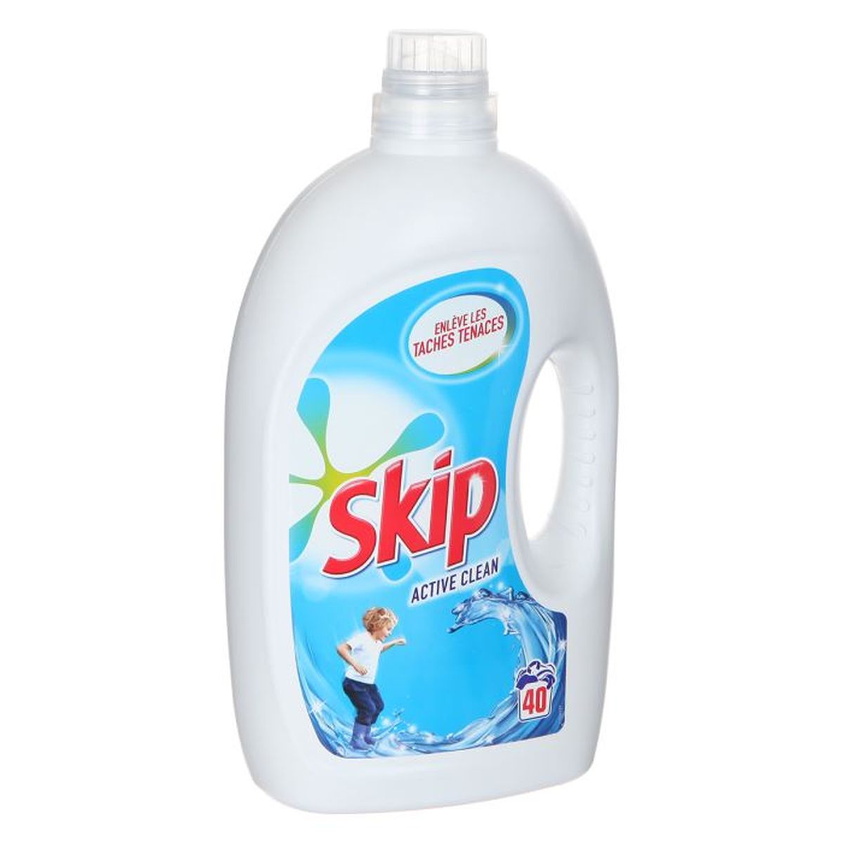 Lessive SKIP Liquide Active Clean 3L 40 lavages Achat / Vente lessive SKIP Active Clean 40