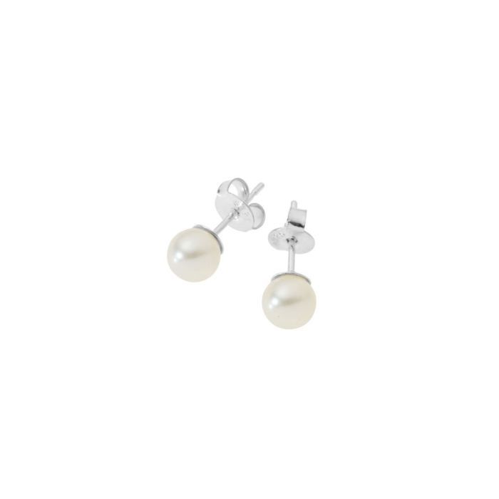 PERLINEA Boucles doreilles Femme Argenté   Achat / Vente BOUCLE D