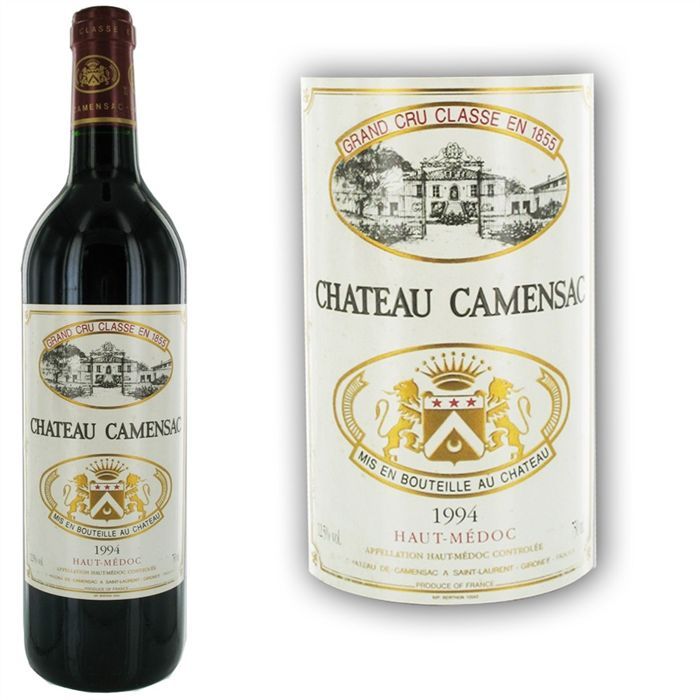 Château Camensac 1994   Achat / Vente VIN ROUGE Château Camensac